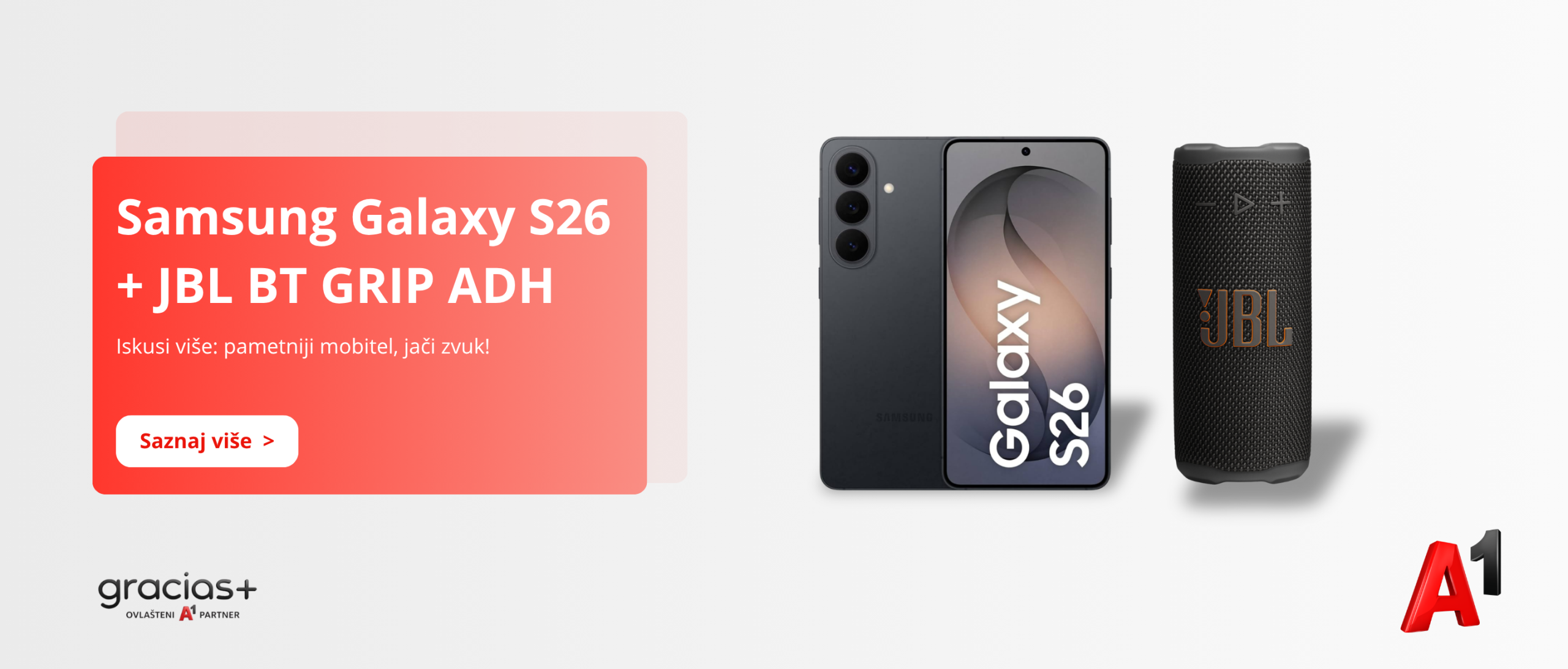 Samsung Galaxy S26 + JBL